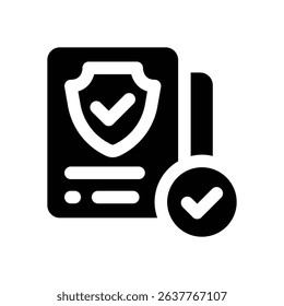 travel insurance line icon. Clean and minimalist vector icon for websites, mobile apps, presentations, and logos. Fully scalable and customizable for any project.