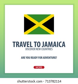 Travel to Jamaica. Discover and explore new countries. Adventure trip