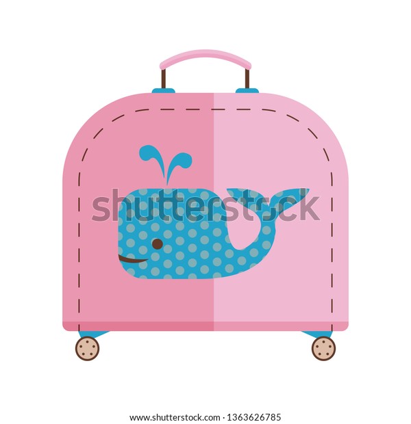 childrens animal suitcases