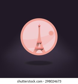 Travel label illustration