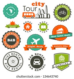 travel labels set