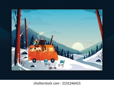 diseño vectorial de fondo de aterrizaje de viajes