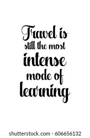 Travel life style inspiration quotes lettering. Motivational quote calligraphy. Life is journey enjoy the ride.