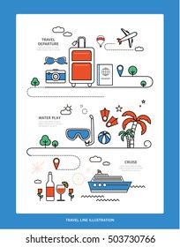 Travel Line illustration