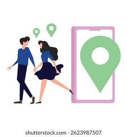 Local de viagem:Ícone de vetor que pode facilmente modificar ou editar

