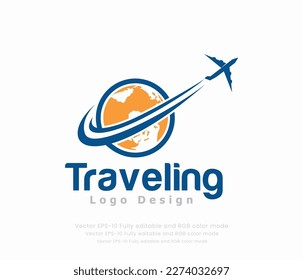 Travel logo and travel agency logo