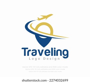Travel logo and travel agency logo