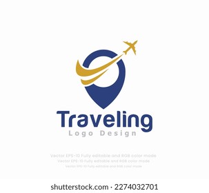 Travel logo and travel agency logo