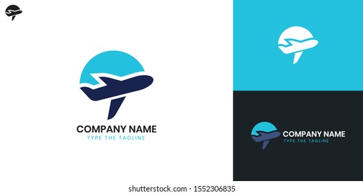 Travel logo - All elements on this template are editable with vector software, suitable for Airplane or Travel  Business / Agencies.