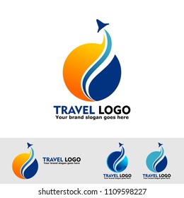 Travel Logo Circle
