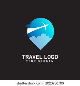 Travel Logo with Colorful style