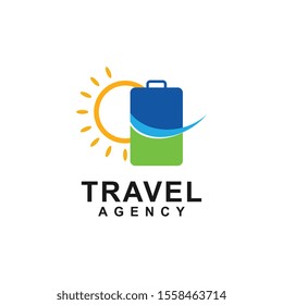 travel logo concept. design vector icon. holiday logo template.
