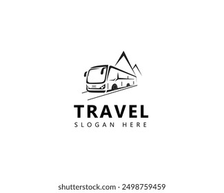 Diseño de logo de viaje. Inspiración de Vector de Logo de Agencia de Viajes