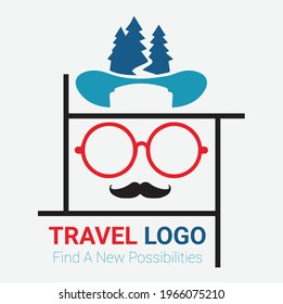 Travel logo design , Corporate business logo template, Creative logo template