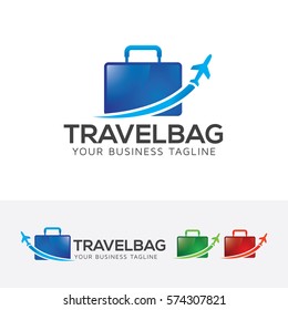 Travel logo design. Holiday, Agency, Vacation and Journey logo concept. Vector logo template