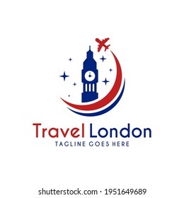 travel logo design to london - england