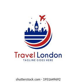 travel logo design to london - england