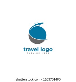 travel logo design template