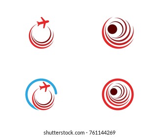 Travel logo design template