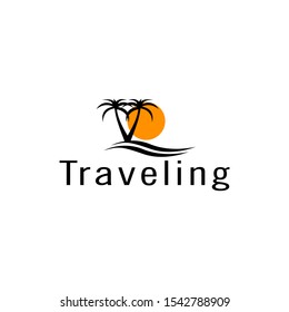 Travel Logo design and template. travel symbol icon.