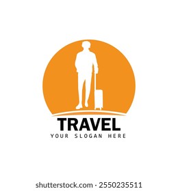 Design do logotipo de viagem. viagem , viagem 