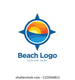 travel logo design vector