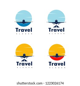 Travel Logo Design Vector
