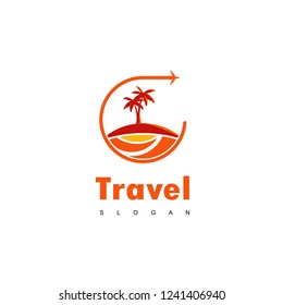Travel Logo Design Vector