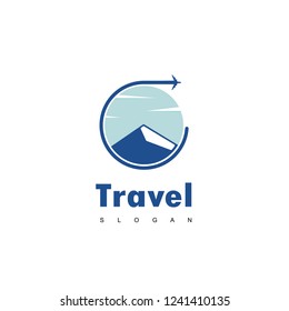 Travel Logo Design Vector