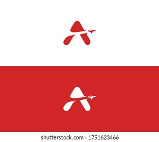 a travel logo design vector