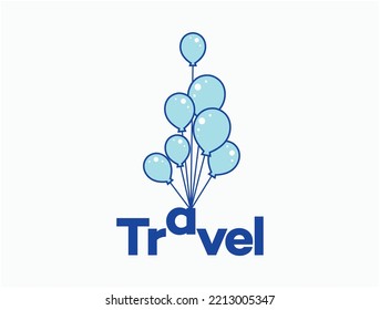 Travel logo design vector illustration