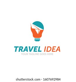 travel logo design vector inspiration