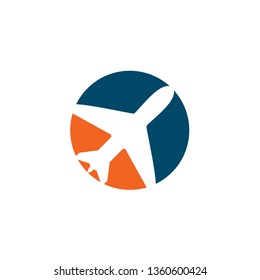 Travel logo design vector template