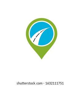 travel logo design vector template