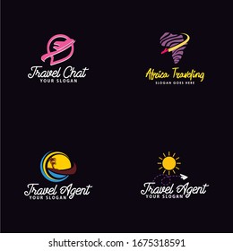 Travel Logo Design Vector Template