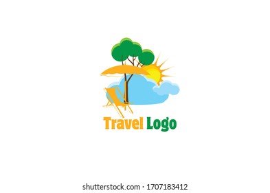 Travel Logo Design Vector Template