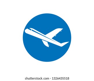 Travel logo designs,Plane logo template designs,Logo symbol icon - Vector