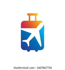 Travel Logo Gradient Vector Eps10
