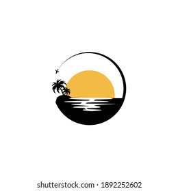 Travel logo. For greeting cards, posters and t-shirts printing.