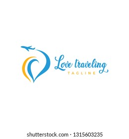 travel logo, holiday vector design