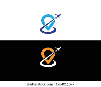 Travel logo and icon design template.