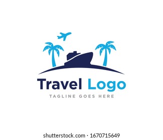Travel Logo Icon Design Vector