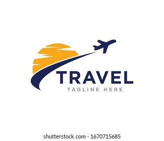 Travel Logo Icon Design Vector