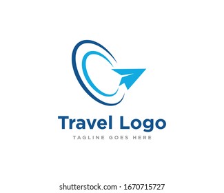 Travel Logo Icon Design Vector