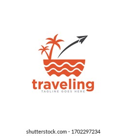 Travel Logo Icon Design Vector