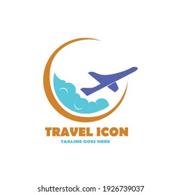 Travel Logo Icon Design Vector, travel logo icon vector template, Travel agency vector logo template.