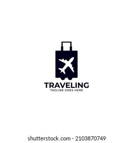 Travel logo icon vector design illustration.