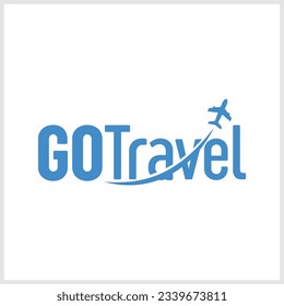 Travel Logo Icon, Vector Design. Summer travel logo icon vector template, Travel agency vector logo template.