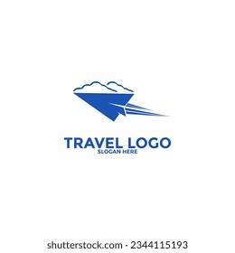 Travel logo icon vector, Simple Travel logo template