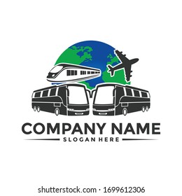 Travel Logo Icon, Travel logo vector template isolated on white background